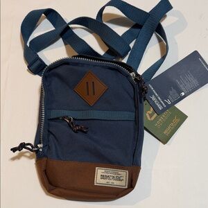 Regatta Blue and Brown Men's Belt Bag